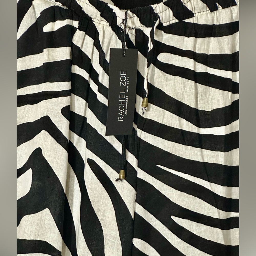 Rachel Zoe zebra print pants - Picture 3 of 9